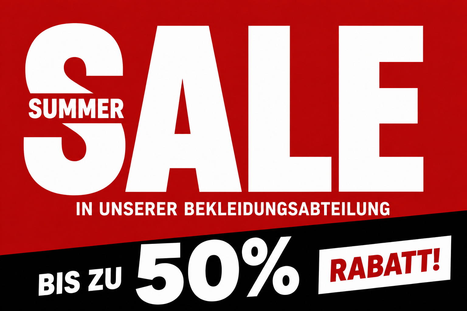 Summer Sale Plakat